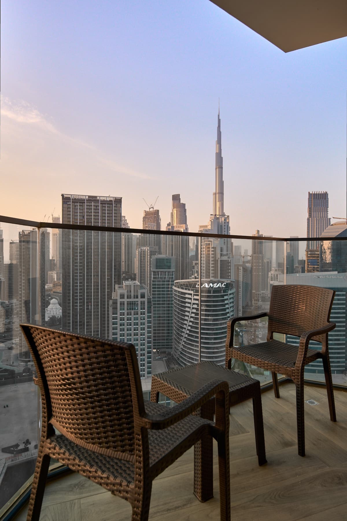 Vista di un progetto residenziale a Dubai
